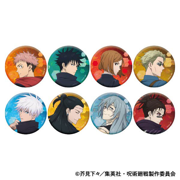 呪術廻戦 第2期 ホログラムキャラバッジコレクション 8個入りBOX[ムービック]《０９月予約》