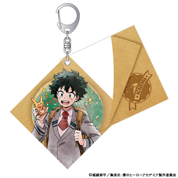 僕のヒーローアカデミア スライドアクリルキーホルダー 緑谷出久[ムービック]《在庫切れ》