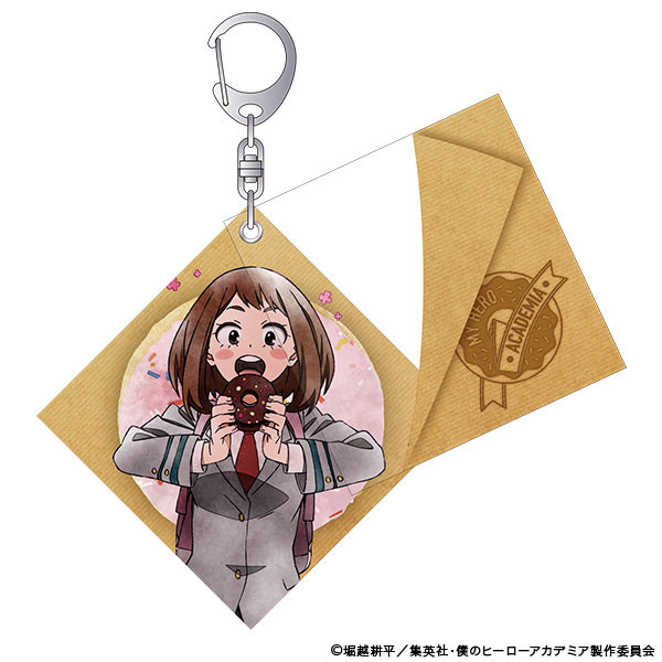 僕のヒーローアカデミア スライドアクリルキーホルダー 麗日お茶子[ムービック]《発売済・在庫品》