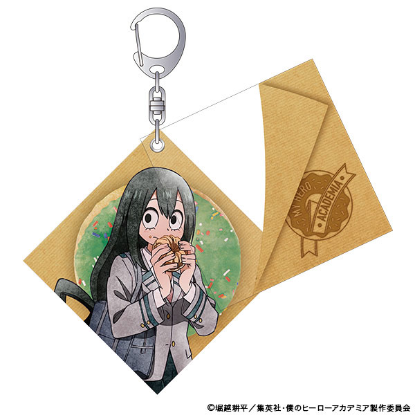 梅雨魂　アクリルキーホルダー 僕のヒーローアカデミア スライドアクリルキーホルダー 蛙吹梅雨