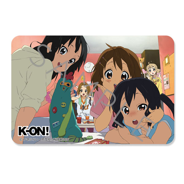 『けいおん！』 クリアカードステッカー デザインA[シンクイノベーション]《発売済・在庫品》