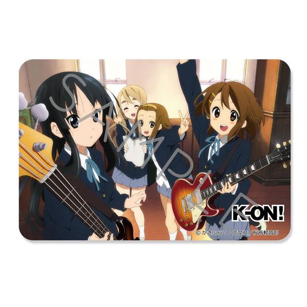 『けいおん！』 クリアカードステッカー デザインB[シンクイノベーション]《発売済・在庫品》