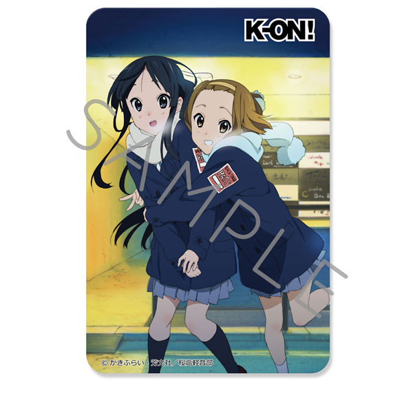 『けいおん！』 クリアカードステッカー デザインC[シンクイノベーション]《発売済・在庫品》