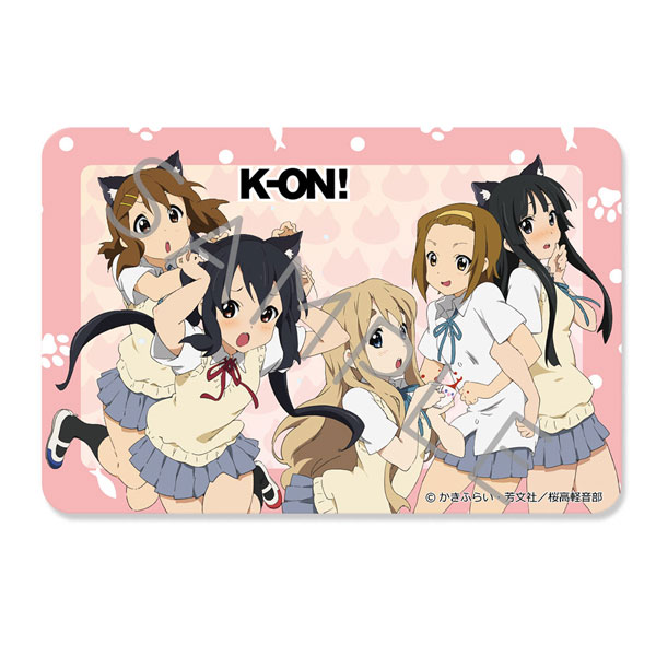 けいおん！』 クリアカードステッカー デザインE[シンク