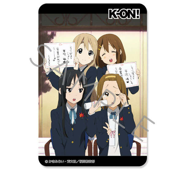 『けいおん！』 クリアカードステッカー デザインF[シンクイノベーション]《発売済・在庫品》