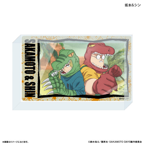 SAKAMOTO DAYS 勢羽夏生　アクリルブロック SAKAMOTO DAYS』アクリルブロック “HEROES” 勢羽夏生 – JUMP