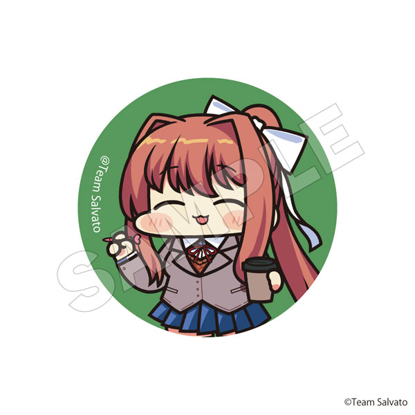ドキドキ文芸部　モニカ　バッジ ドキドキ文芸部！」 缶バッジ モニカ[あみあみ]《10月予約》