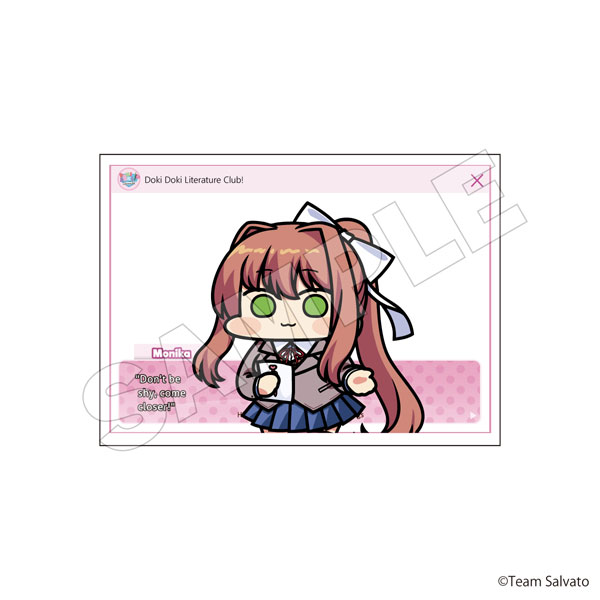 「ドキドキ文芸部！」 ゲーム画面アクリルカード モニカ[あみあみ]《０８月予約》