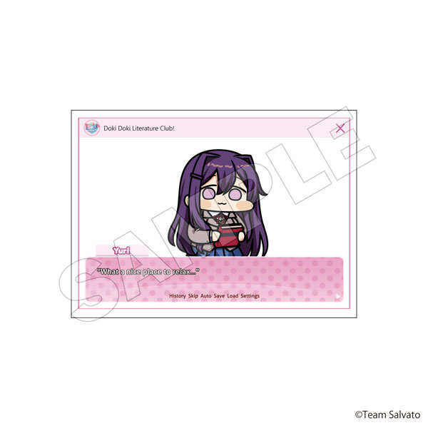 ドキドキ文芸部！」 ゲーム画面アクリルカード ユリ[あみあみ]《発売済