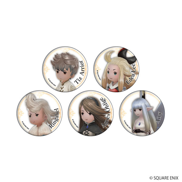 缶バッジ「ブレイブリーデフォルト フライングフェアリー HDリマスター」01/公式イラスト 5個入りBOX[A3]《０９月予約》