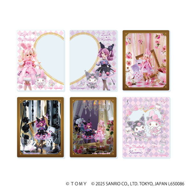 アクリルカード「LiccA×サンリオキャラクターズ」01/ 6個入りBOX[A3]《０９月予約》