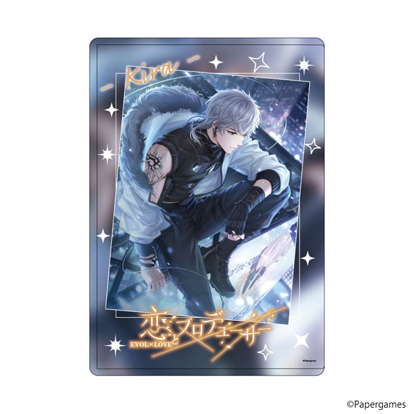 キャラクリアケース「恋とプロデューサー～EVOL×LOVE～」10/キラ・双星の欠片(公式イラスト)[A3]《０９月予約》