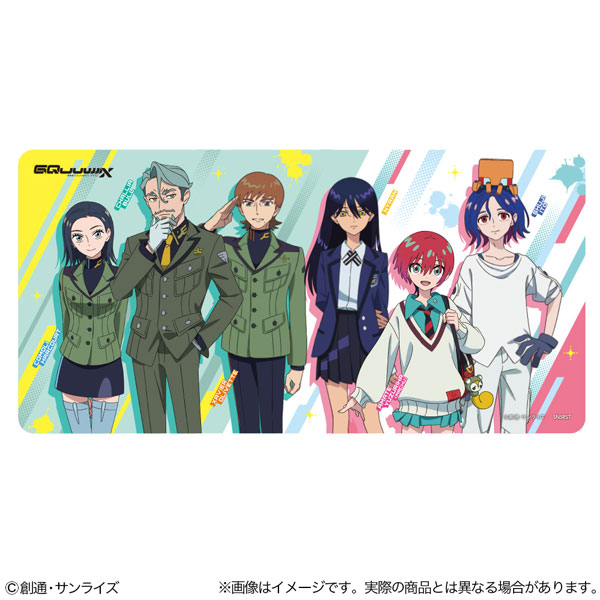 機動戦士Gundam GQuuuuuuX デスクマット キャラクター[サンスター文具]