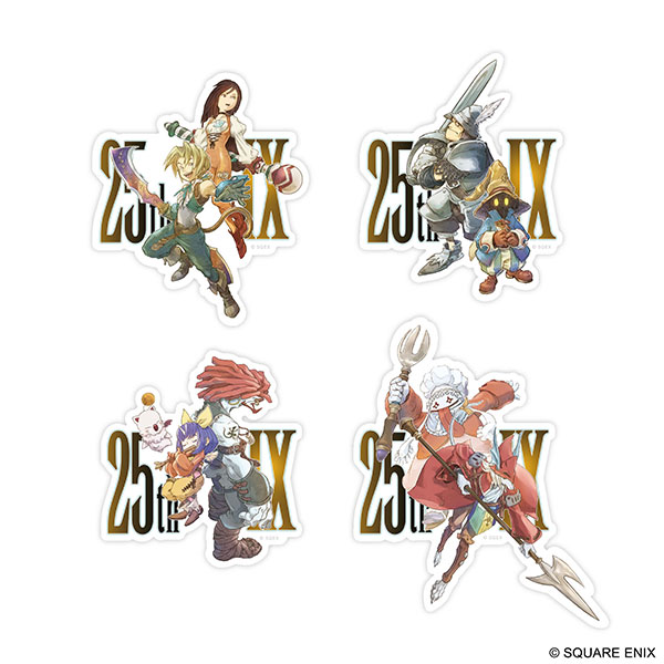 ファイナルファンタジーIX 25th ANNIVERSARY ステッカーセット[スクウェア・エニックス]