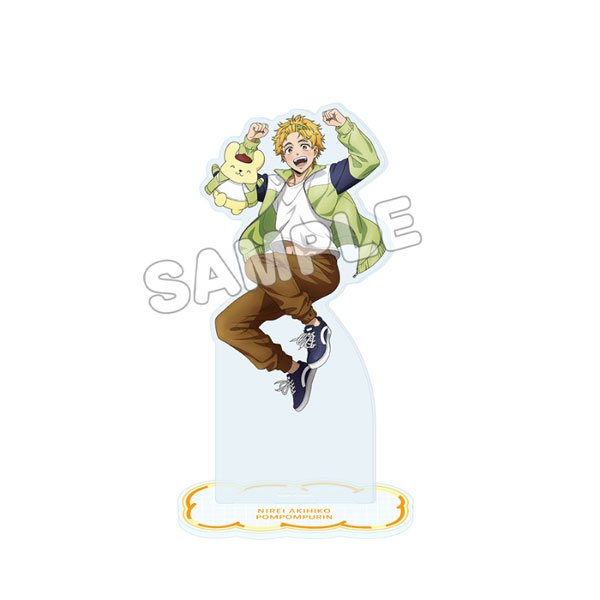 WIND BREAKER×サンリオキャラクターズ2 ビッグアクリルスタンド 楡井秋彦×ポムポムプリン[TBSグロウディア]