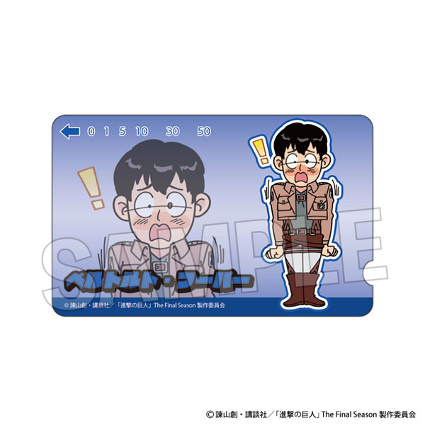 進撃の巨人 DOTABATA！アクリルカード ベルトルト[PROOF]《在庫