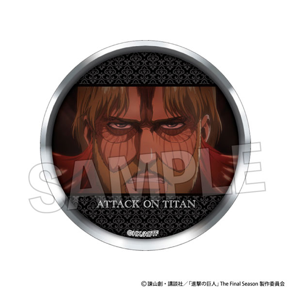 進撃の巨人　缶バッチ　27個 進撃の巨人 エルヴィン確定ランダム缶バッジ （全8種）BOX – IG