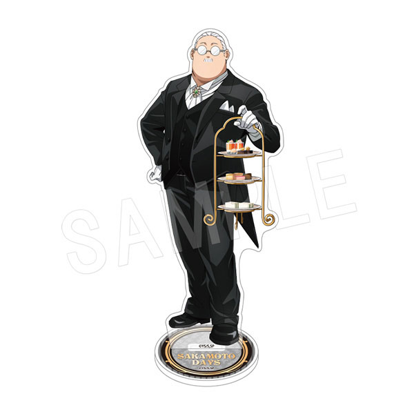 SAKAMOTO DAYS アクリルMEGA&GIGAフィギュアセット 坂本太郎 SAKAMOTO DAYS アクリルフィギュアスタンド お給仕ver. 坂本太郎