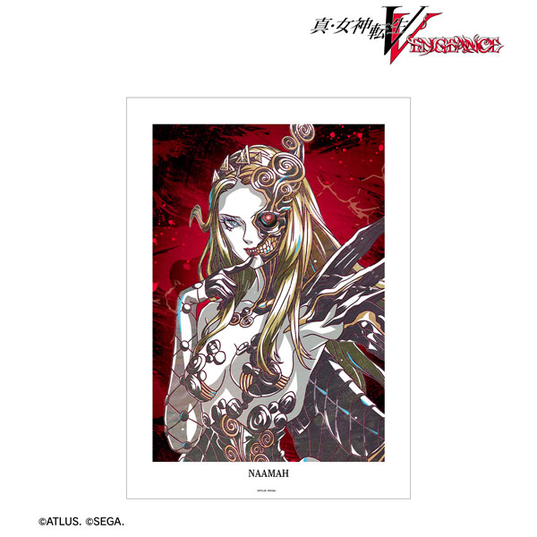 真・女神転生V Vengeance ナアマ Ani-Art A3マット加工ポスター[アルマビアンカ]《１０月予約》