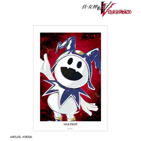 真・女神転生V Vengeance ジャックフロスト Ani-Art A3マット加工ポスター[アルマビアンカ]《在庫切れ》