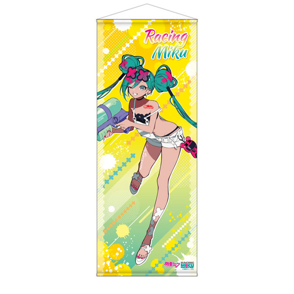 初音ミク GTプロジェクト レーシングミク 2025 セパンVer.等身大タペストリー[キャラバン]