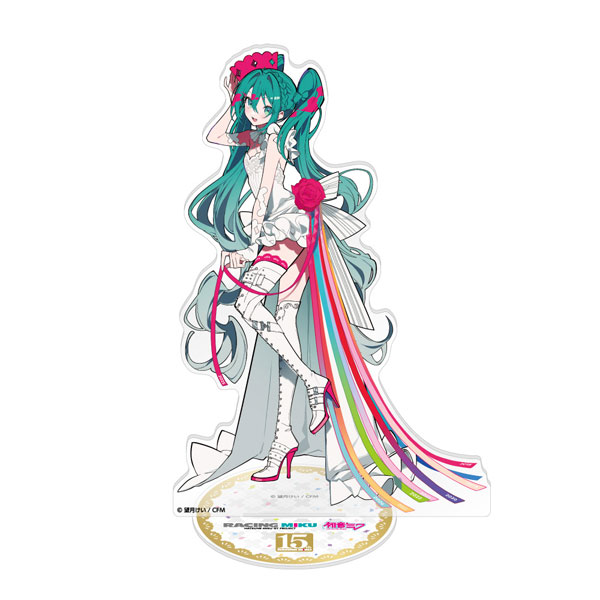 初音ミク GTプロジェクト レーシングミク 15th Rhapsody 2010-2025特大アクリルスタンド[キャラバン]
