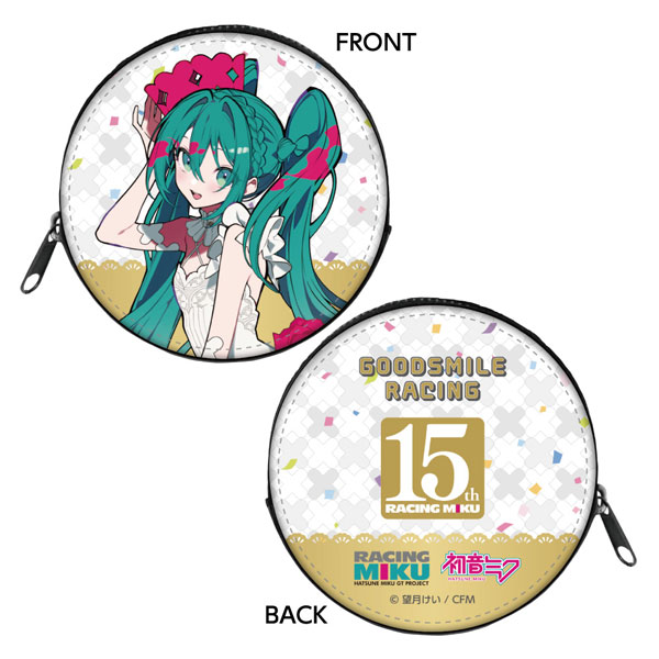 初音ミク GTプロジェクト レーシングミク 15th Rhapsody 2010-2025コインケース[キャラバン]