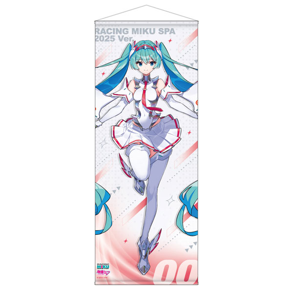 初音ミク GTプロジェクト 初音ミク レーシングVer.SPA 2025応援Ver.等身大タペストリー vol.1[キャラバン]