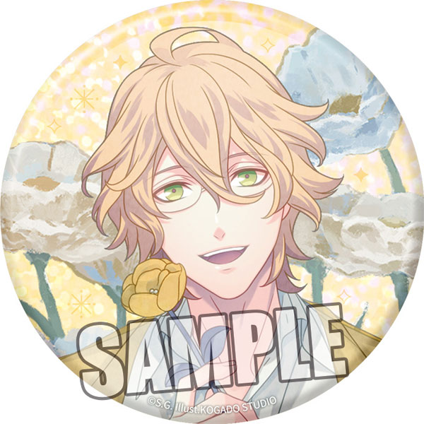 うたの☆プリンスさまっ♪ BIGホログラム缶バッジ Floral