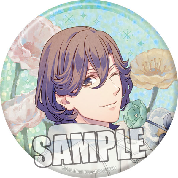 うたの☆プリンスさまっ♪ BIGホログラム缶バッジ Floral