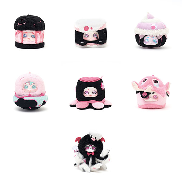 CINO ブラックマンデー ソフビぬいぐるみブラインドボックス 6個入り