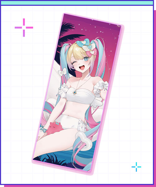 NEEDY GIRL OVERDOSE 超てんちゃん生誕祭2025記念フェイスタオル[WHY