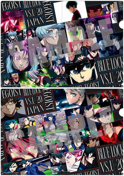 ブルーロック 場面写クリアファイルセット A ver.[キャビネット]