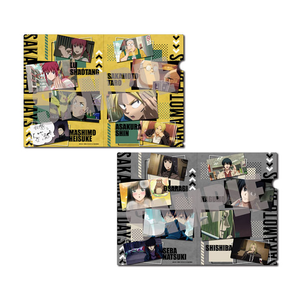 SAKAMOTO DAYS 場面写クリアファイルセット Vol.1[キャビネット]