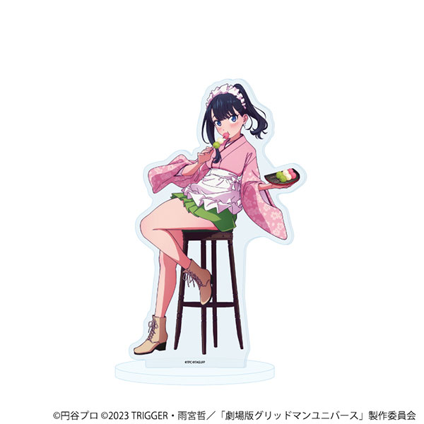 アクリルスタンド「グリッドマンユニバース」29/宝多六花 和菓子ver.(描き下ろしイラスト)[A3]