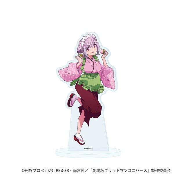 アクリルスタンド「グリッドマンユニバース」30/新条アカネ 和菓子ver.(描き下ろしイラスト)[A3]