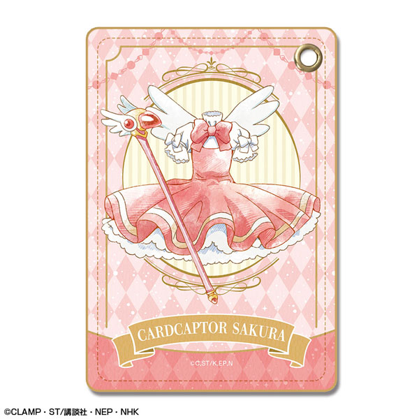 カードキャプターさくら クリアカード編 レザーパスケース デザイン06(モチーフ/A)（再販）[ライセンスエージェント]《０５月予約》