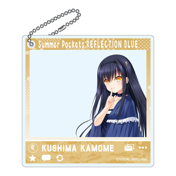 Summer Pockets REFLECTION BLUE SNSぽいアクリルキーホルダー 久島鴎[みどびよ！]《発売済・在庫品》