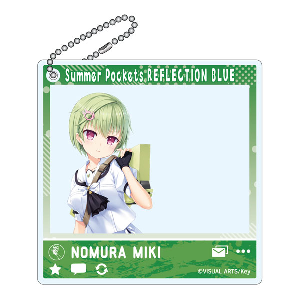 Summer Pockets REFLECTION BLUE SNSぽいアクリルキーホルダー 野村
