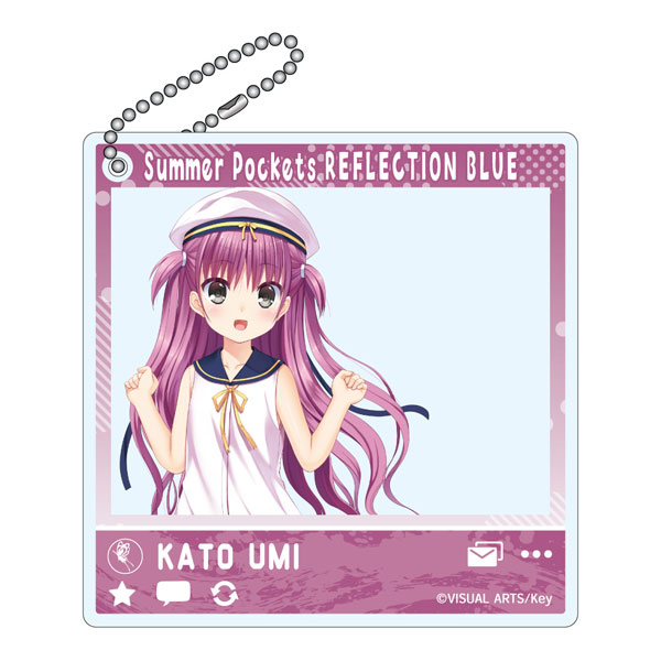 加藤うみ　アクリルキーホルダー Amazon.co.jp: Summer Pockets アクリルキーホルダー デザイン05