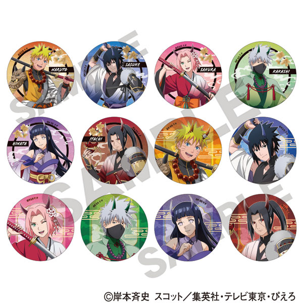 NARUTO　トレーディングマット缶バッジ　レア　ブロッコリー　3点セット 0000000115592_20q3mfq.jpg