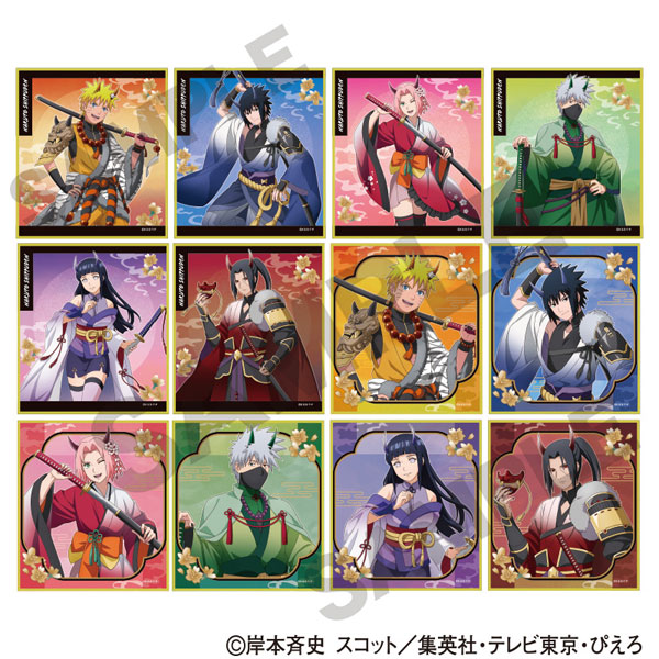 NARUTO トレーディングミニ色紙 鬼 12個入りBOX[クラックス]