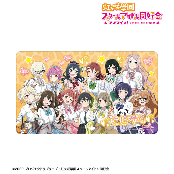 ラブライブ！虹ヶ咲学園スクールアイドル同好会 描き下ろし 集合 ギャル制服ver. マルチデスクマット[アルマビアンカ]