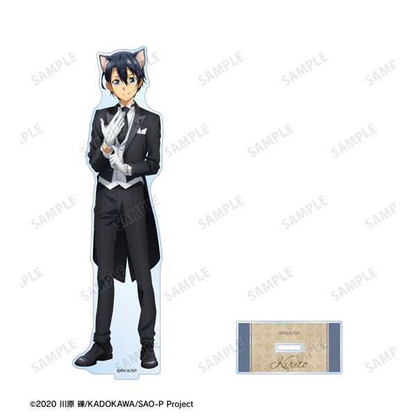SAO ソードアートオンライン アニメイト 猫耳執事 メイド 缶バッジ アリス ソードアート・オンライン - 描き下ろし 猫耳執事・メイドver