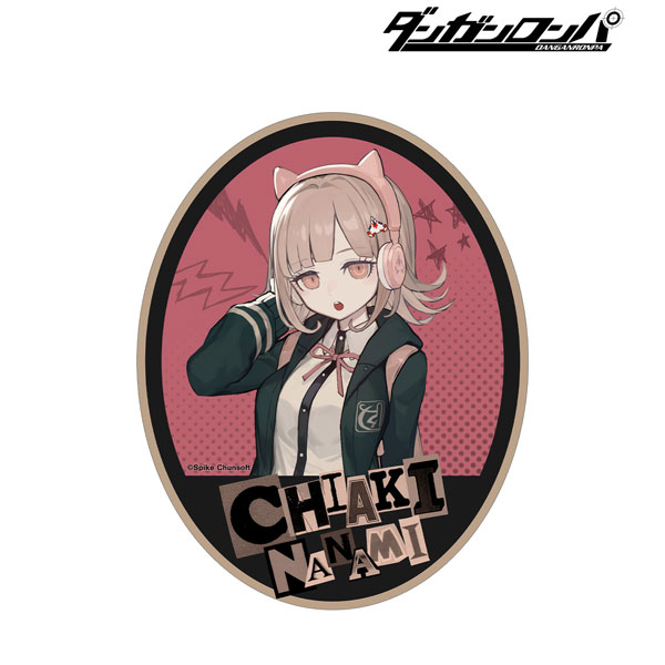 ダンガンロンパ 七海千秋 コースター ステッカー ダンガンロンパ 七海千秋 コースター ステッカー ダンガンロンパ