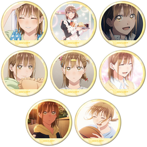 アオのハコ 推しキャラバッジコレクション vol.2 鹿野千夏 8個入りBOX[ムービック]