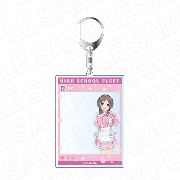 劇場版 ハイスクール・フリート SNS風アクリルキーホルダー 知名もえか 晴風カフェ ver.[コンテンツシード]
