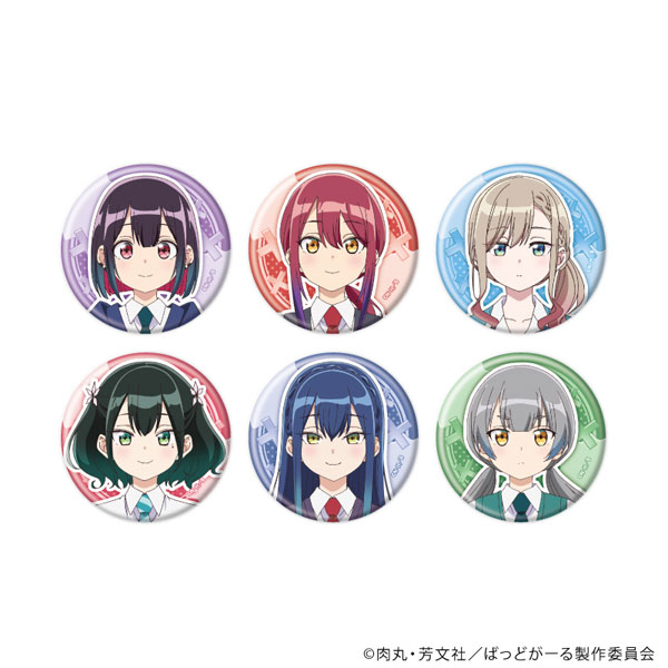 缶バッジ「TVアニメ『ばっどがーる』」01/公式イラスト 6個入り