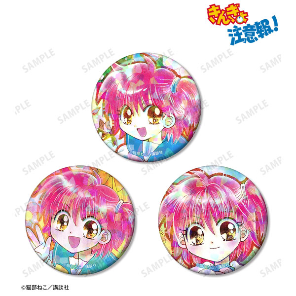 きんぎょ注意報！ わぴこ ホログラム缶バッジ3個セット vol.1[アルマ