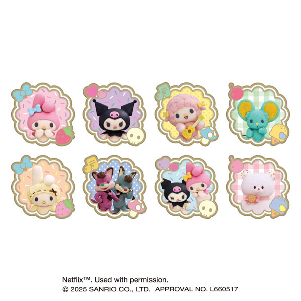 Netflixシリーズ「My Melody ＆ Kuromi」 ピンズコレクション 8個入りBOX[エンスカイ]